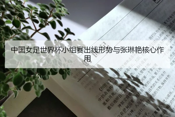 中国女足世界杯小组赛出线形势与张琳艳核心作用